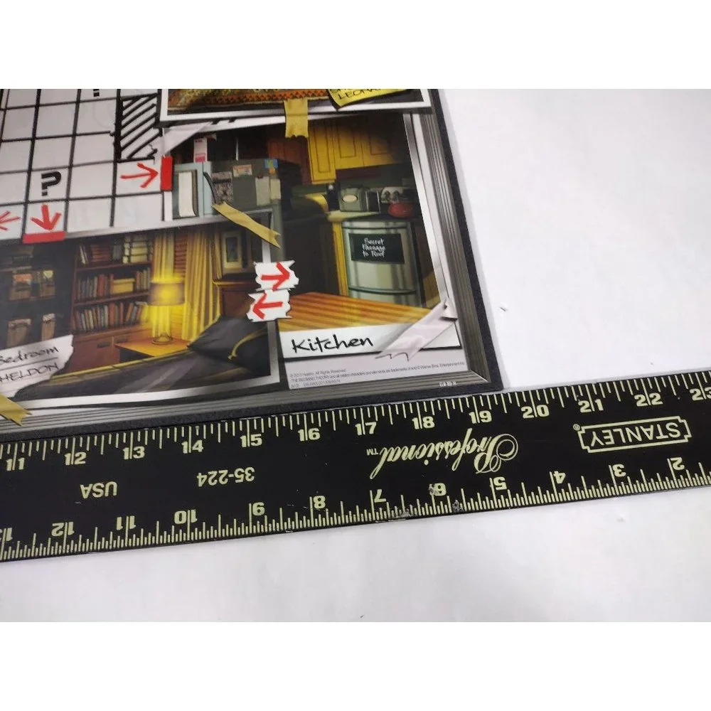 Clue The Big Bang Theory Edition Hasbro 2013 Mystery Board Game Complete